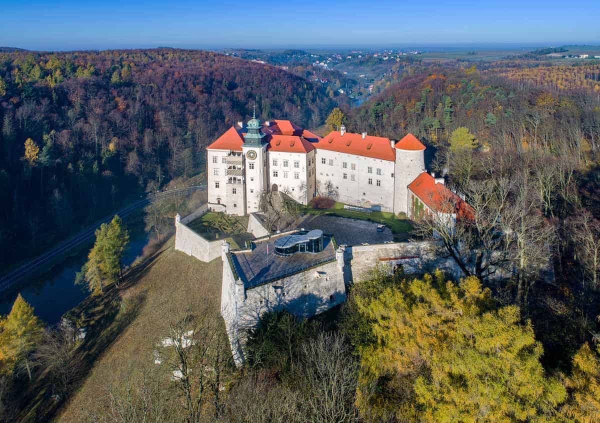 castles in poland pieskowa skala
