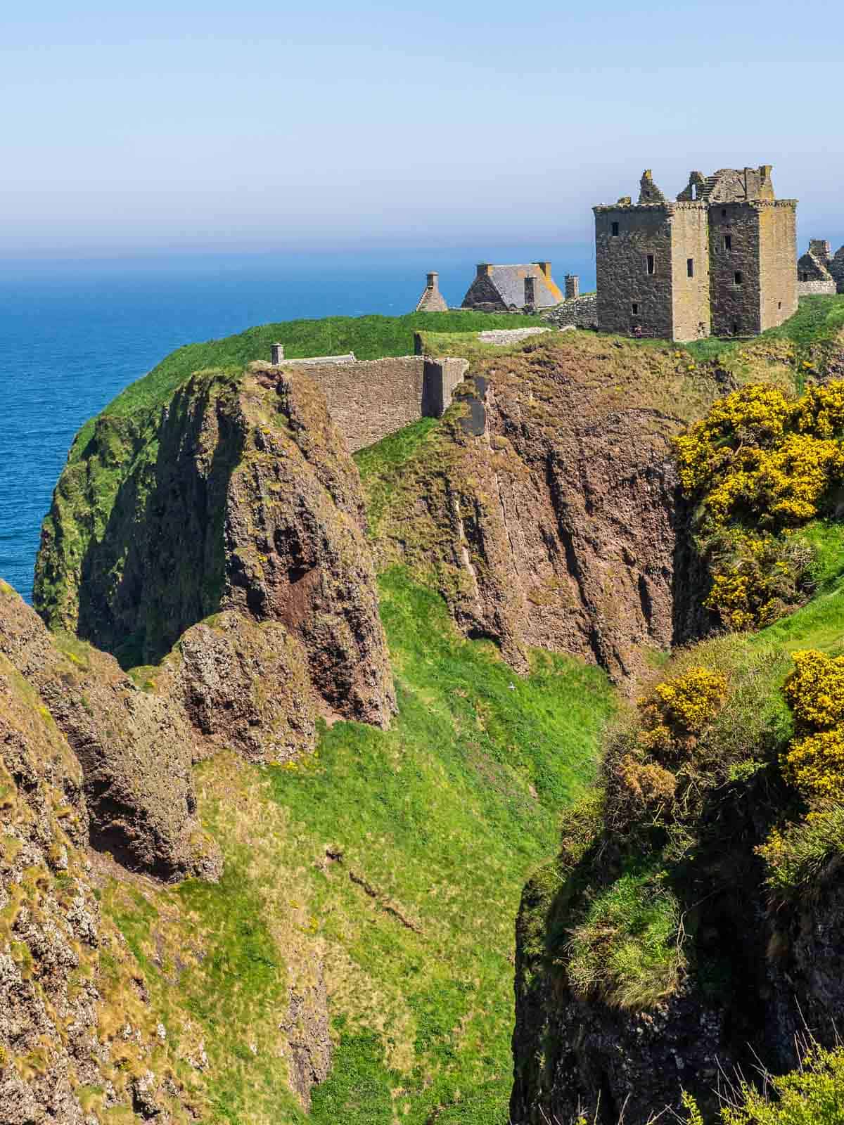 castles in the united kingdom dunnottar castle scotland