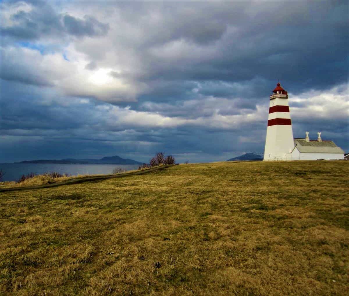 &Aring;lesund Alnes Lighthouse in God&oslash;y