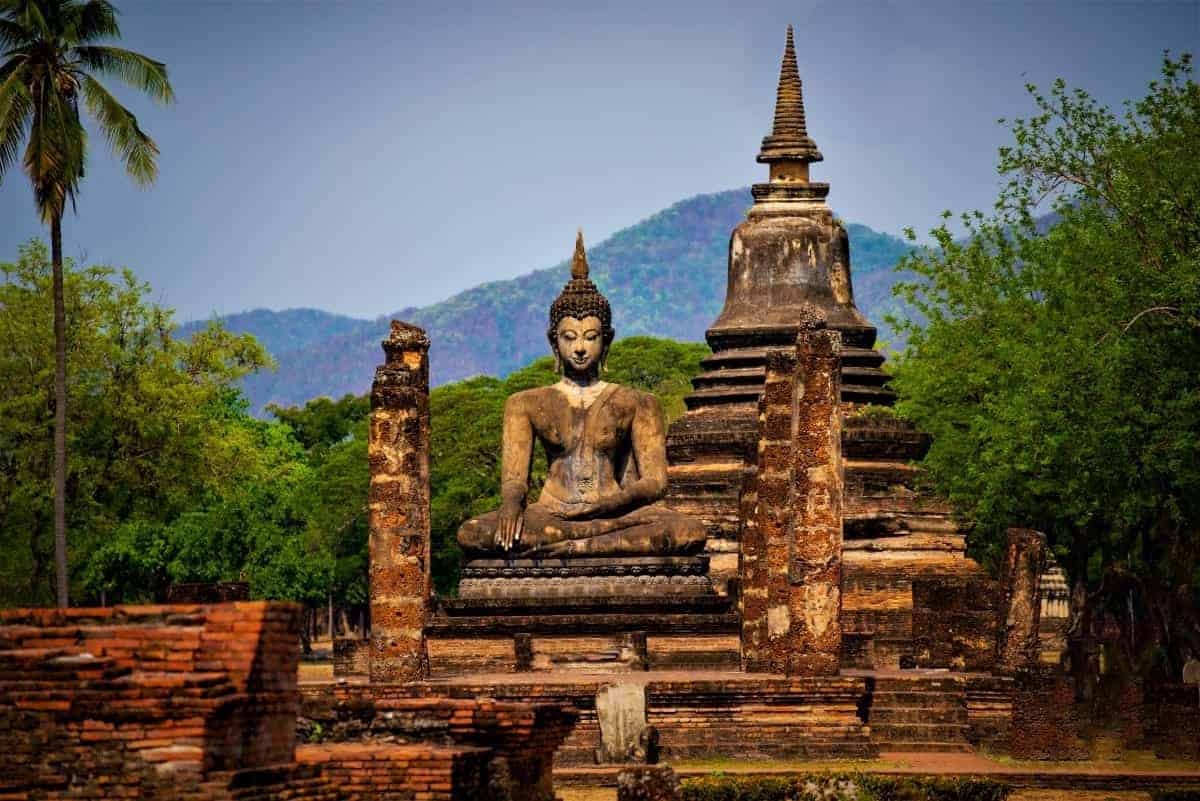 Wat Mahathat Sukhothai Thailand