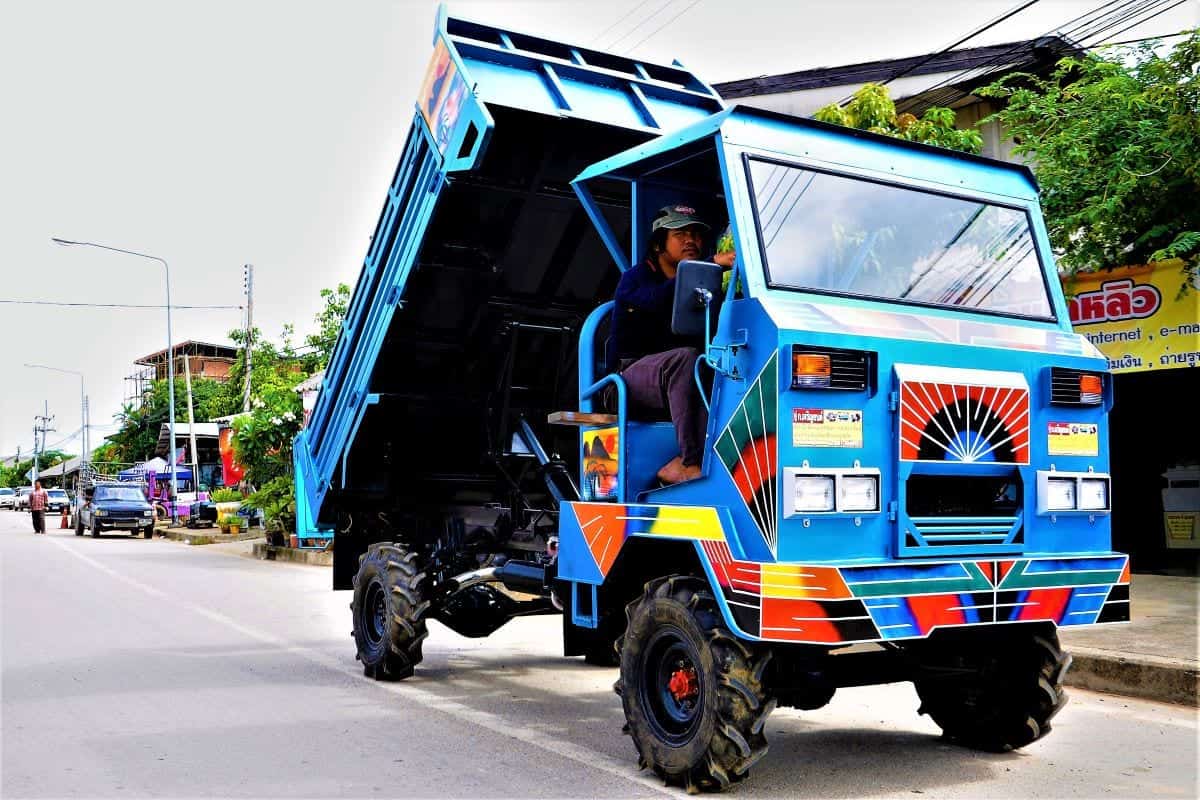 Transportation in Thailand: etan truck thailand