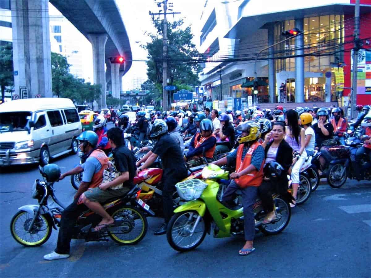 Motorbike Taxi thailand