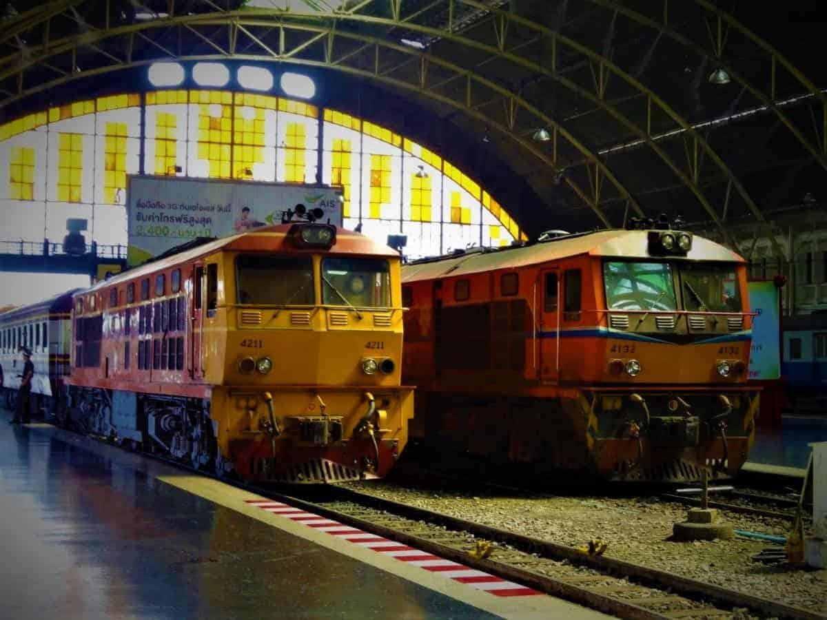 train in thailand