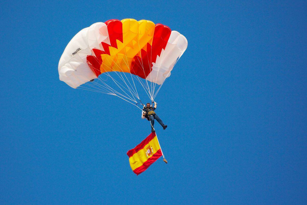 Paragliding in Madrid