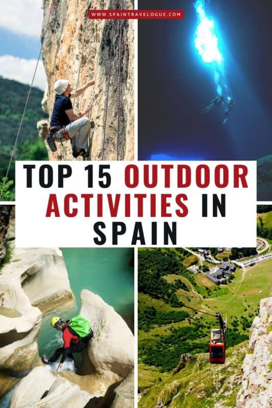 outdoor activities in spain, recreational activities in spain,outdoor activities spain,outdoor activities ideas,fun activities in spain,famous activities in spain #adventure #europe #traveldestinations #traveltips #travelguide #travelhacks#bucketlisttravel #amazingdestinations #travelideas #traveltheworld