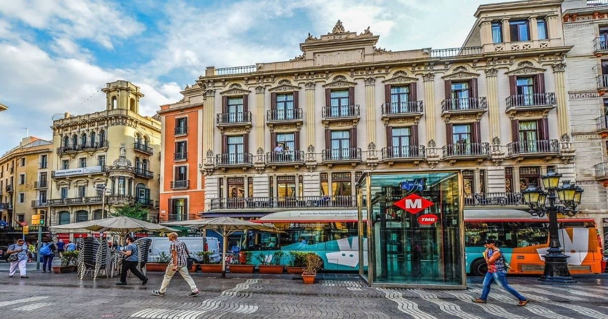 Street in Barcelona