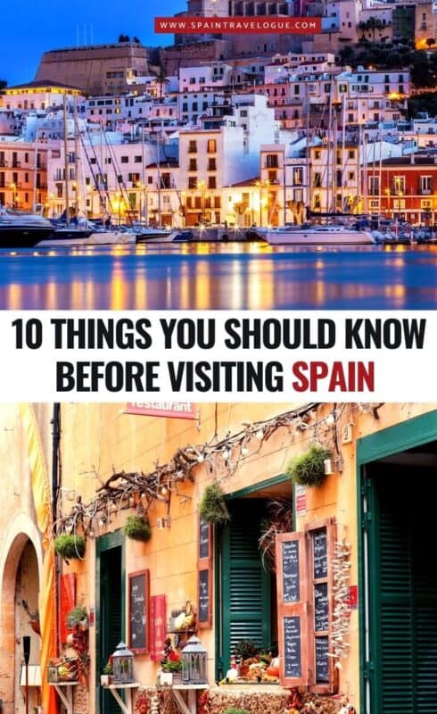 THINGS YOU SHOULD KNOW BEFORE VISITING SPAIN