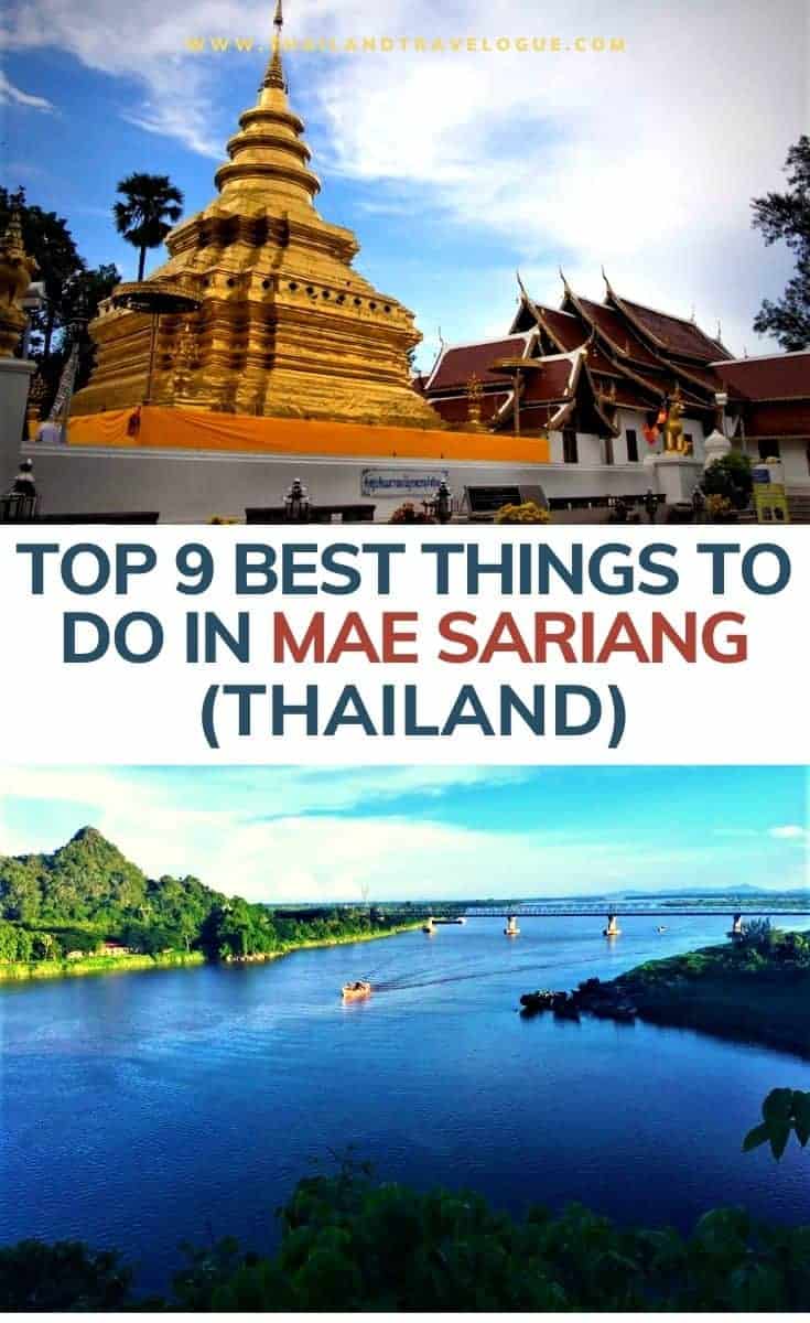 TOP 9 BEST THINGS TO DO IN MAE SARIANG THAILAND