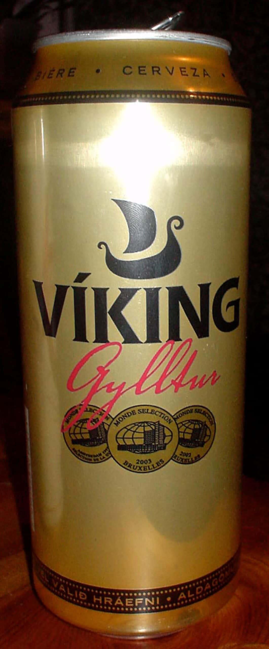 Drinks in Iceland Viking Gold