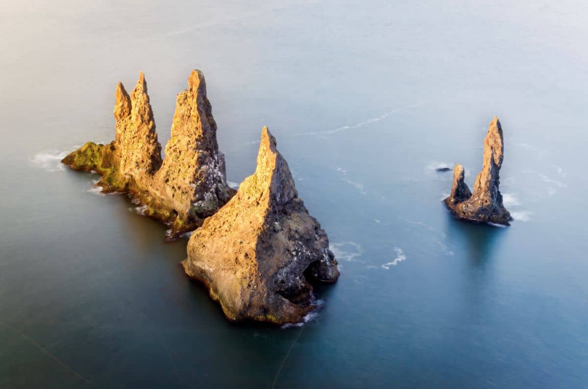 Facts about Iceland: Reynisdrangar basalt rocks Iceland