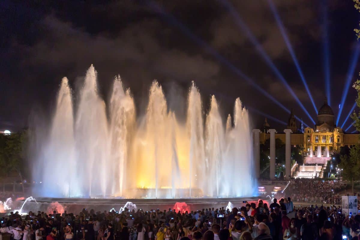 Dancing Fountain at Font Magica
