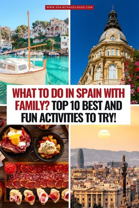 What to Do in Spain with Family? Top 10 BEST and FUN Activities to Try | Losing track of what to do in Spain with family? Here’s a list of recommended activities to try and places to visit in this beautiful European country. things to do in spain, spain vacation, trip to spain, spain travel, travel to spain, travel in spain #spain #europe #traveldestinations #traveltips #travelguide #travelhacks #bucketlisttravel #amazingdestinations #travelideas What to Do in Spain with Family? Top 10 BEST and FUN Activities to Try | Losing track of what to do in Spain with family? Here’s a list of recommended activities to try and places to visit in this beautiful European country. things to do in spain, spain vacation, trip to spain, spain travel, travel to spain, travel in spain #spain #europe #traveldestinations #traveltips #travelguide #travelhacks #bucketlisttravel #amazingdestinations #travelideas