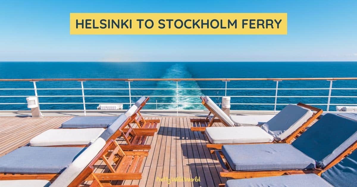 Helsinki to Stockholm Ferry