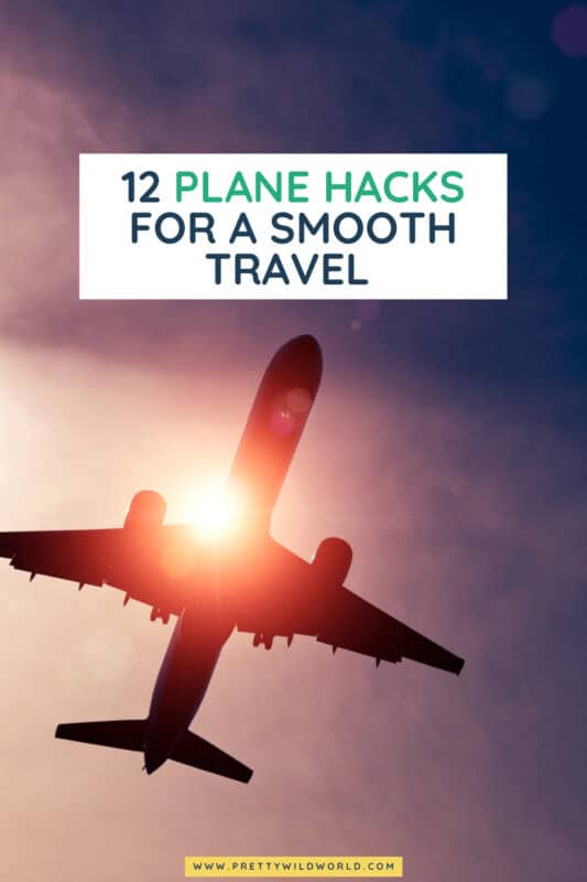 Top 12 Plane Hacks for a Smooth Travel | europe travel tip | europe travel checklist | europe travel tips | flying tips | plane travel | flying hacks | travel tips | travel hacks #fying #traveltips