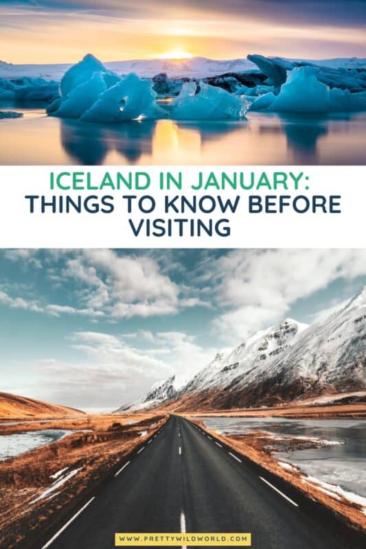 Ready to chase the lights? Make your Iceland visit this January unique with our ultimate guide on what to know about visiting Iceland during this time of year! Discover everything you need to consider and start planning your dream trip today. #iceland #europe #travel #winter