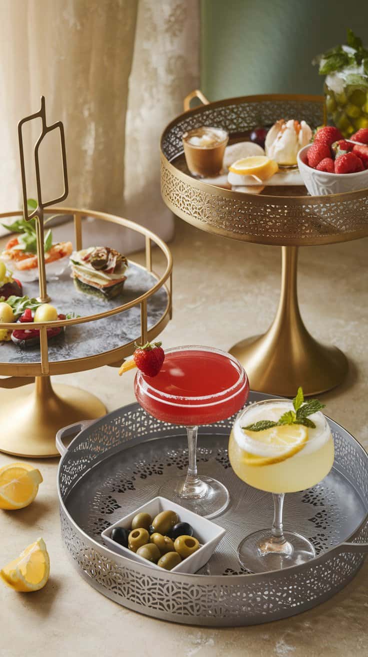 Discover fun and easy spring party decor ideas to create a bright and welcoming atmosphere for your next cocktail gathering.