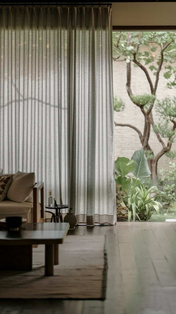 Discover how to enhance your space with zen curtains home decor. Choose soothing colors, natural fabrics, and simple patterns for a tranquil atmosphere.
