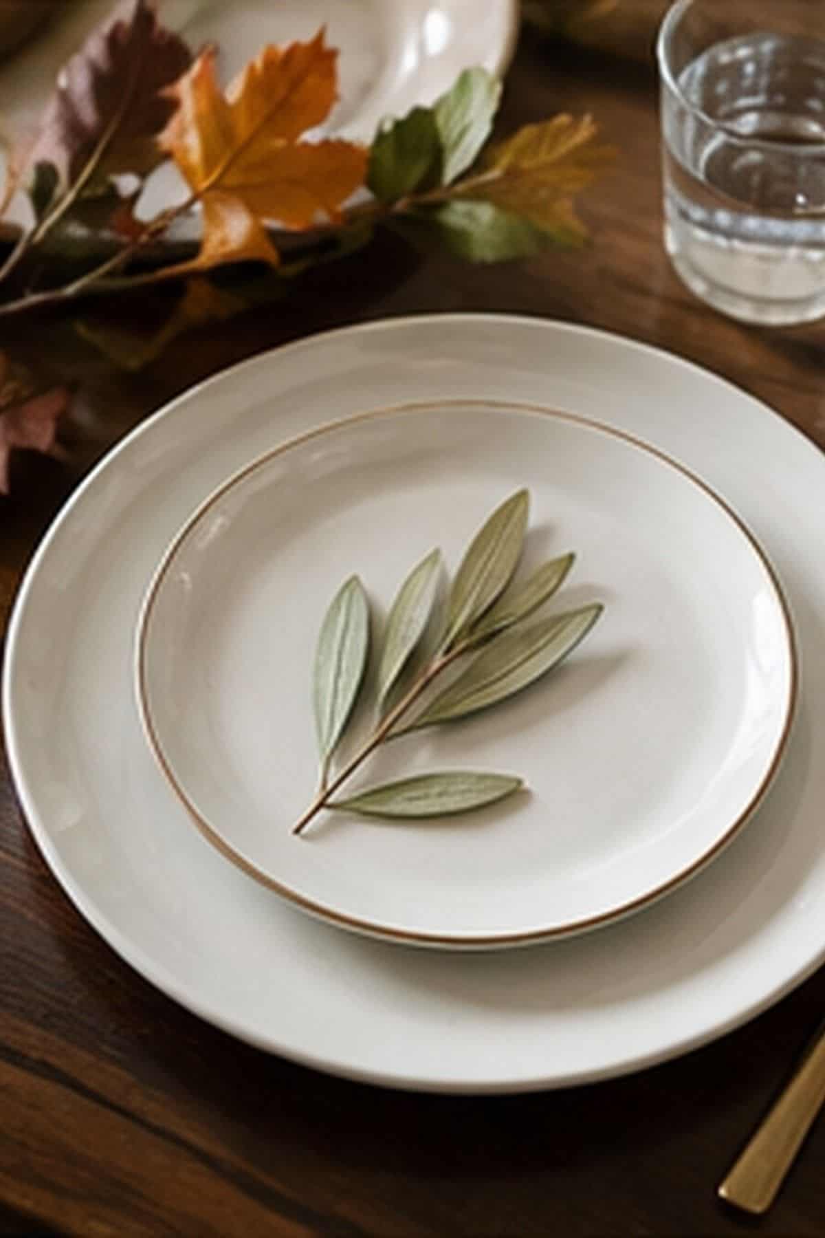Everyday Plates Elevated shown as a realistic Pretty Wild World image for 18 Thanksgiving Table Setting Ideas That Feel Warm and Effortless.