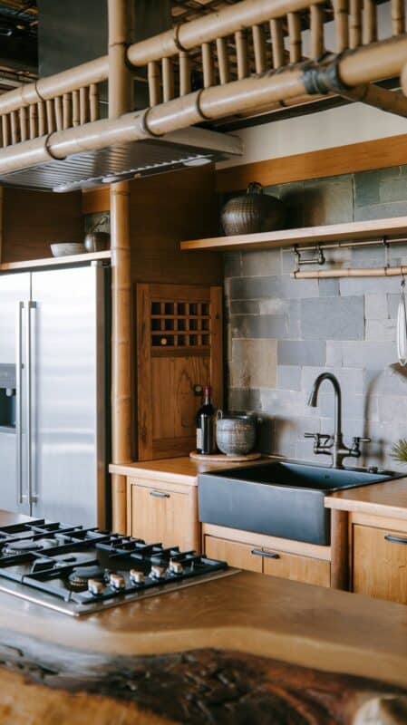 Explore 10 calming kitchen zen home decor ideas that promote tranquility and create a harmonious cooking environment.