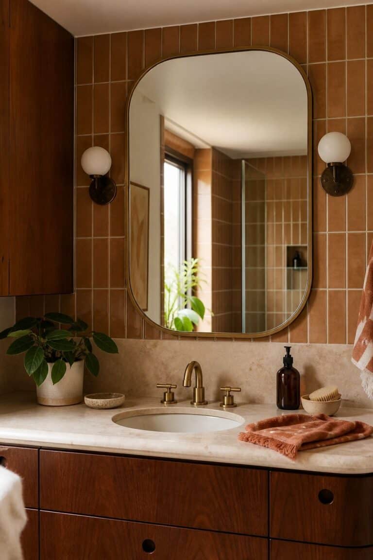 15 70s Bathroom Decor Ideas for a Retro Spa Moment