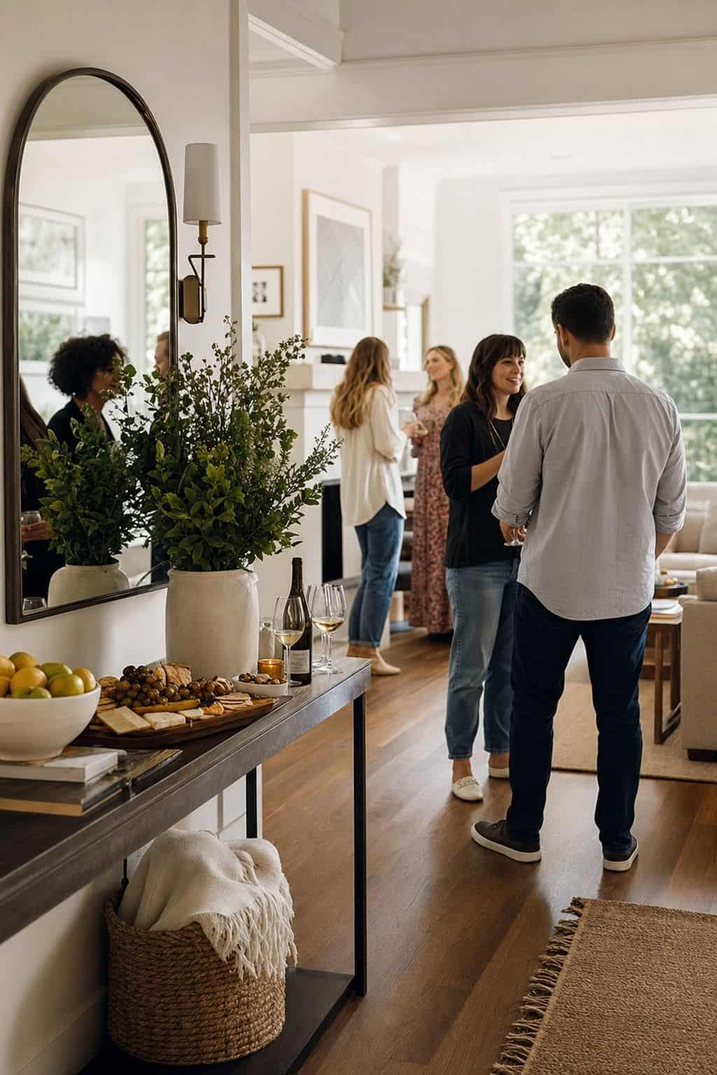 Open House Drop-In shown as a realistic Pretty Wild World image for 18 Housewarming Party Themes That Make a New Home Feel Loved.
