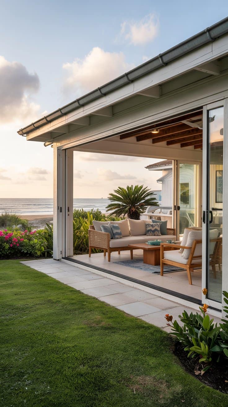 Explore coastal home exterior ideas that enhance your home's curb appeal with natural materials, light colors, and nautical accents for a serene coastal vibe.