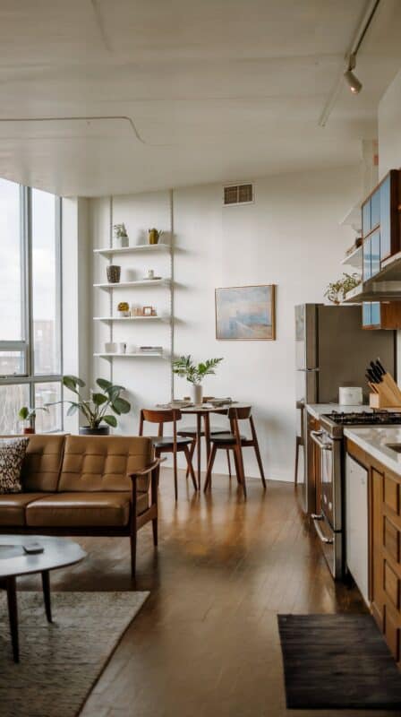 How to Style a Mid-Century Modern Apartment Design
