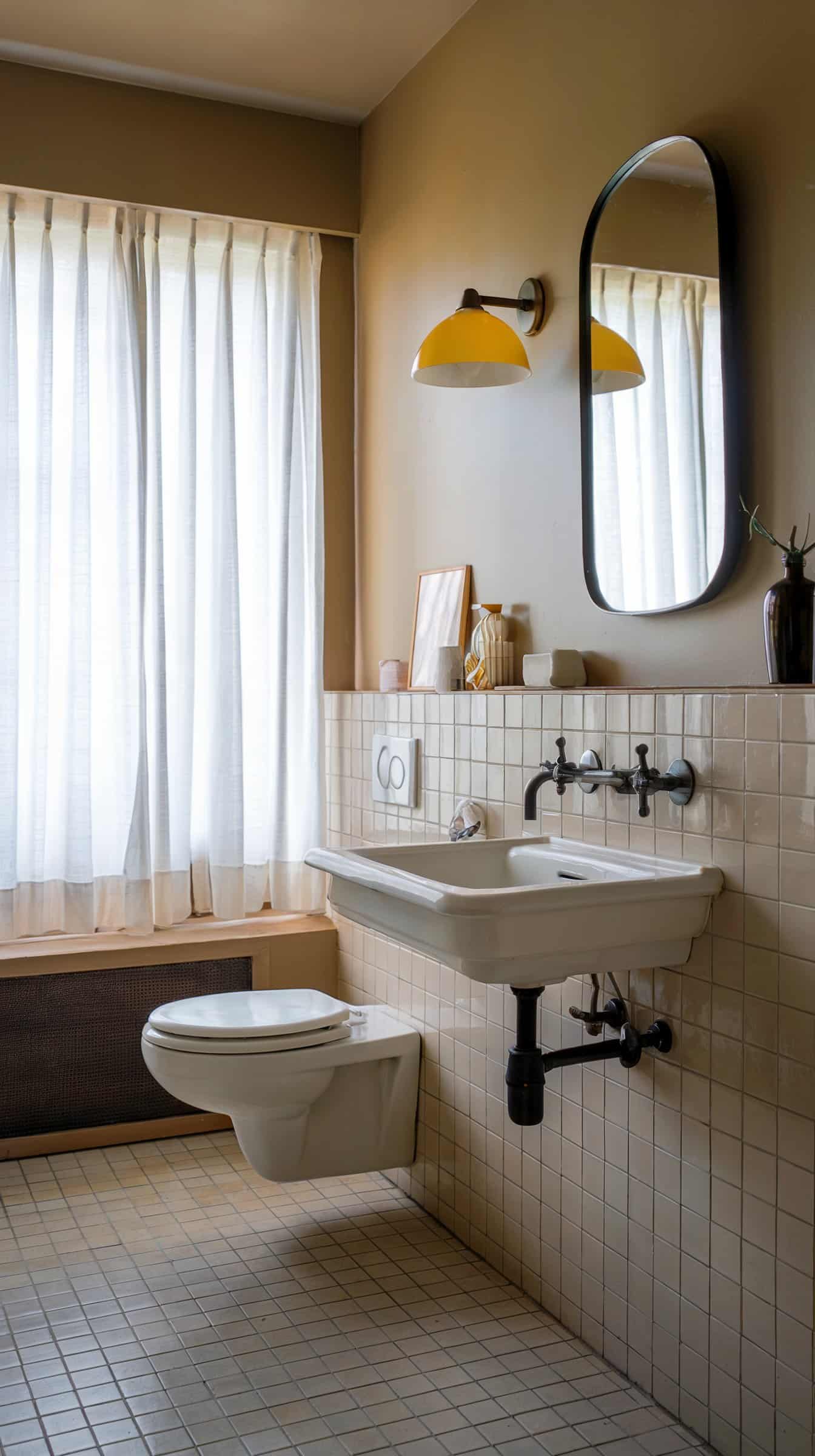 Upgrade your space with these mid-century modern bathroom ideas! Discover how to blend vintage charm with sleek, functional design for a timeless look.