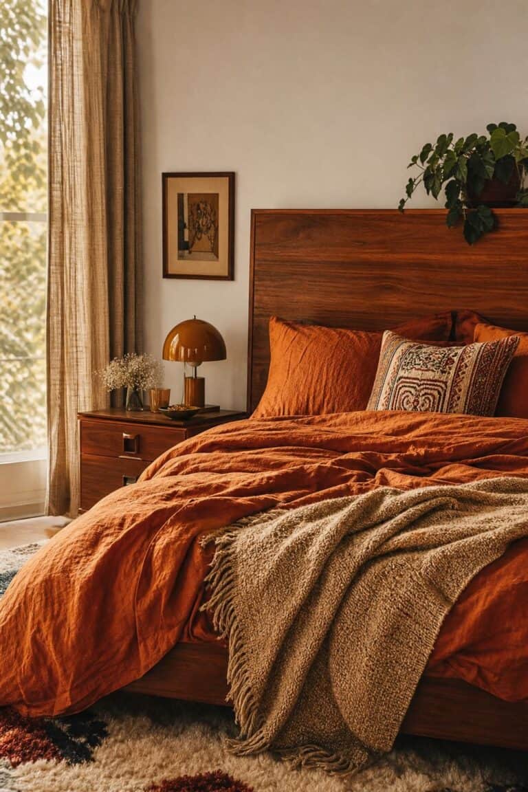 15 70s Bedroom Decor Ideas for a Cozy Retro Retreat