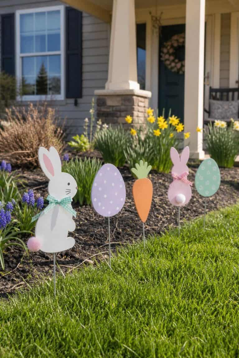 17 Easter Yard Decorations for a Fresh Welcoming Spring Lawn