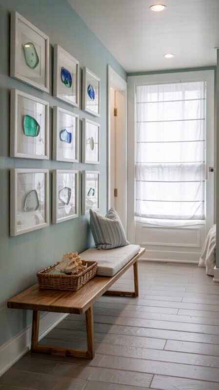 Nautical and Modern Coastal Hallway Decor Ideas