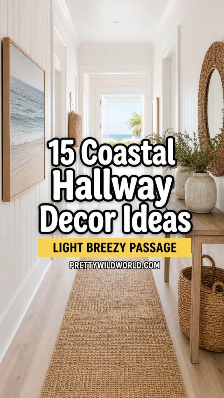 15 Coastal Hallway Decor Ideas for a Light Breezy Passage
