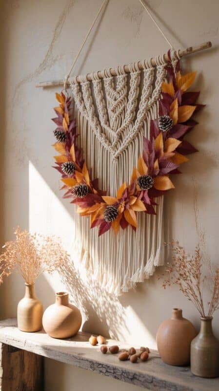 Embrace warmth and texture with these boho fall decor ideas—macramé, layered rugs, dried florals, and more to create your perfect autumn sanctuary.