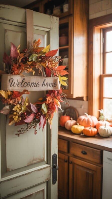 Bring warmth and seasonal charm to your cooking space with these fall kitchen decor ideas—think wreaths, pumpkins, cozy textiles, and more for a perfect autumn makeover.