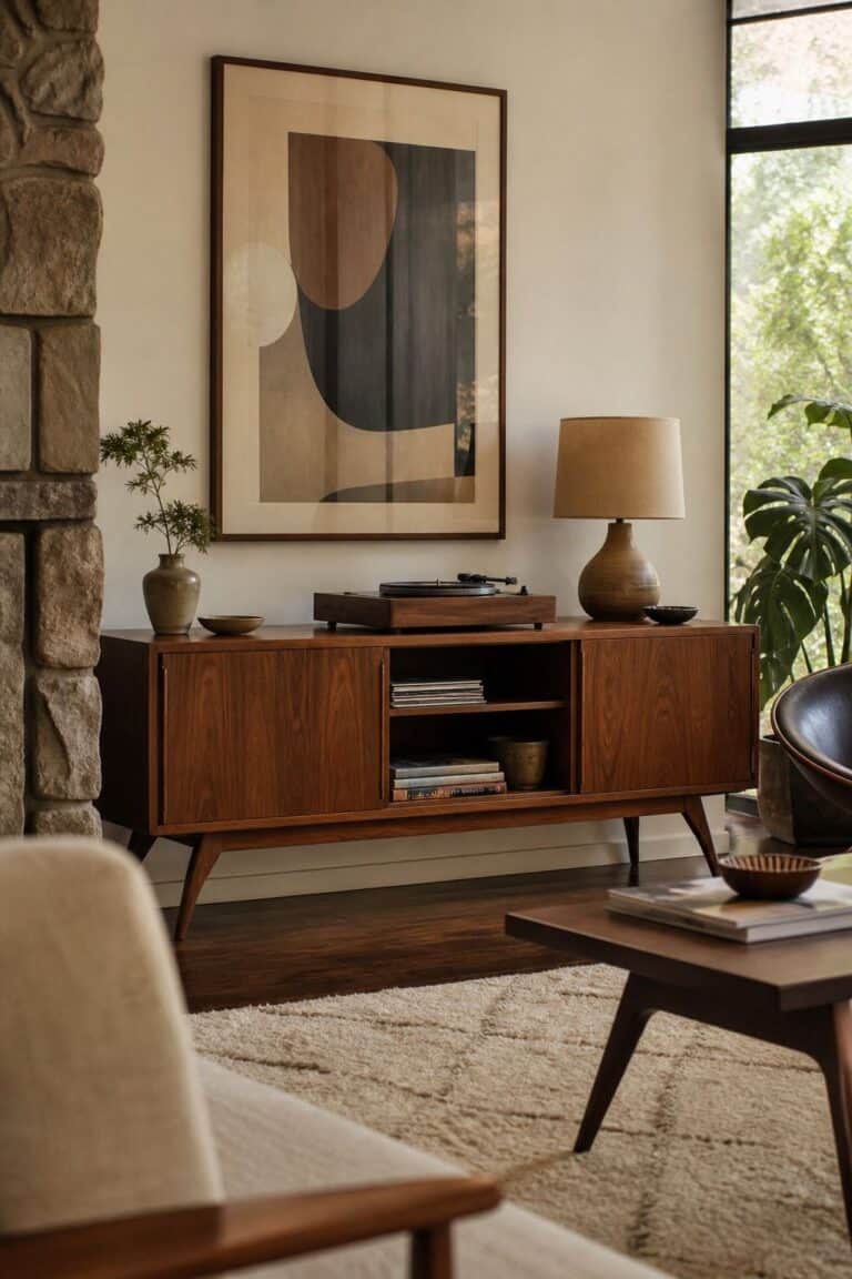Mid-Century Modern style room