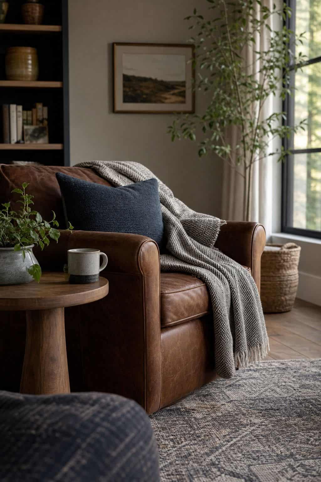 Start with his favorite spot shown as a realistic Pretty Wild World image for 16 Father's Day Home Decor Ideas for a Warm and Personal Celebration.