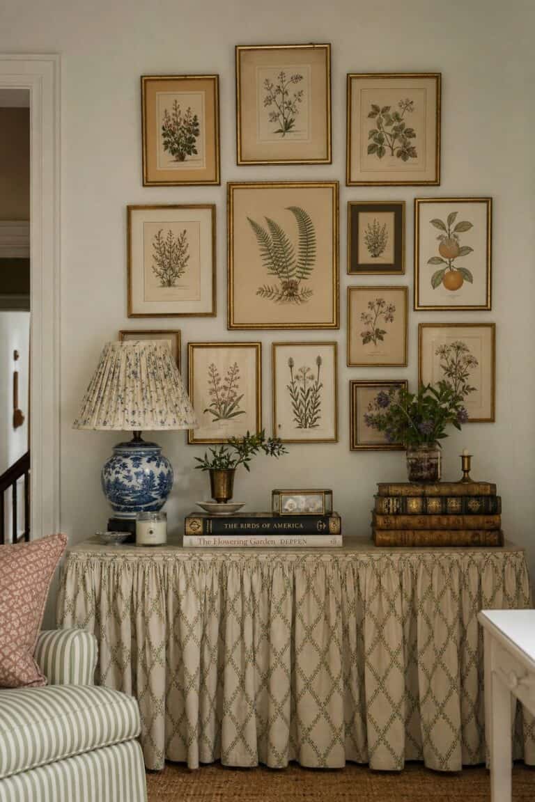 16 Grandmillennial Wall Decor Ideas for a Layered, New-Traditional Wall