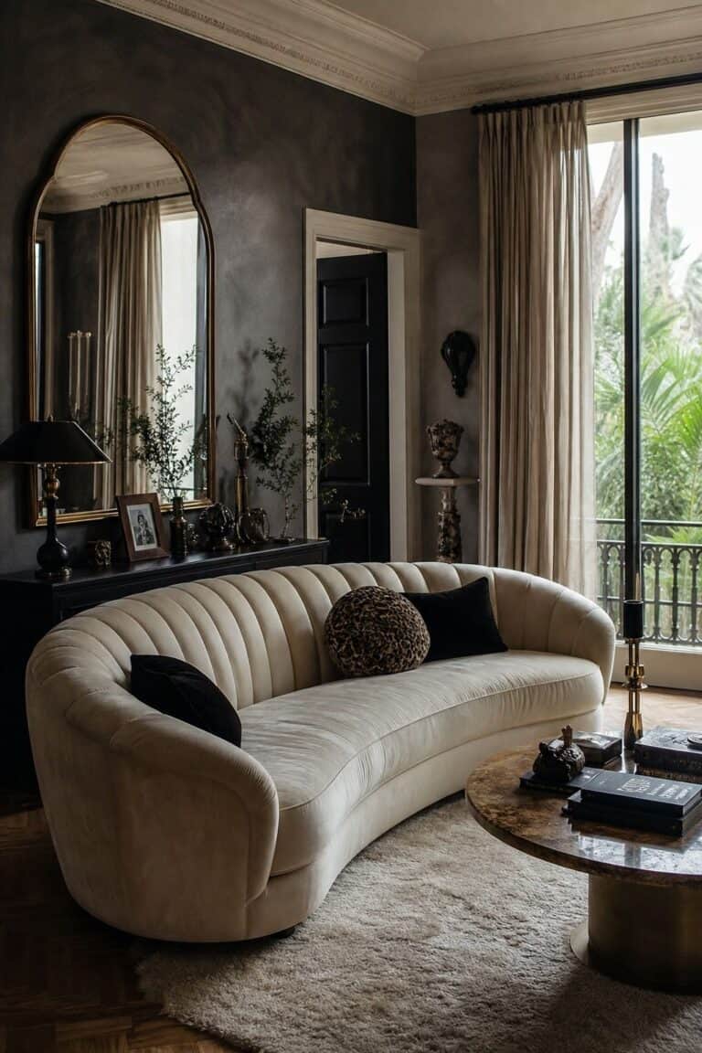 Hollywood Regency style room
