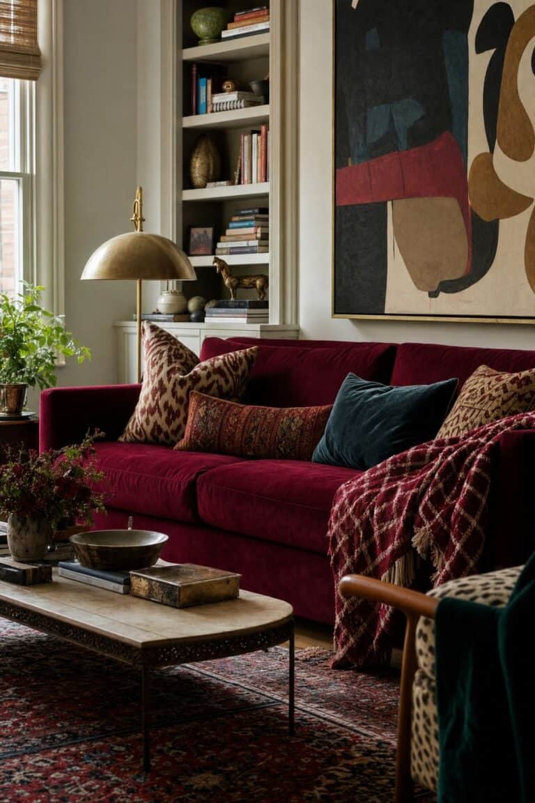 Maximalist style room