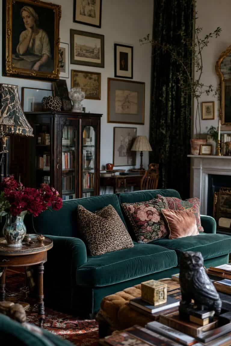 16 Maximalist Living Room Ideas for a Rich, Collected Space