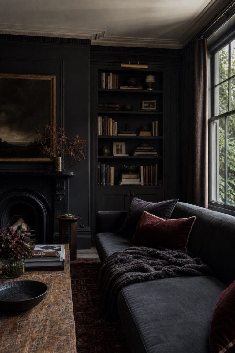 Moody style room