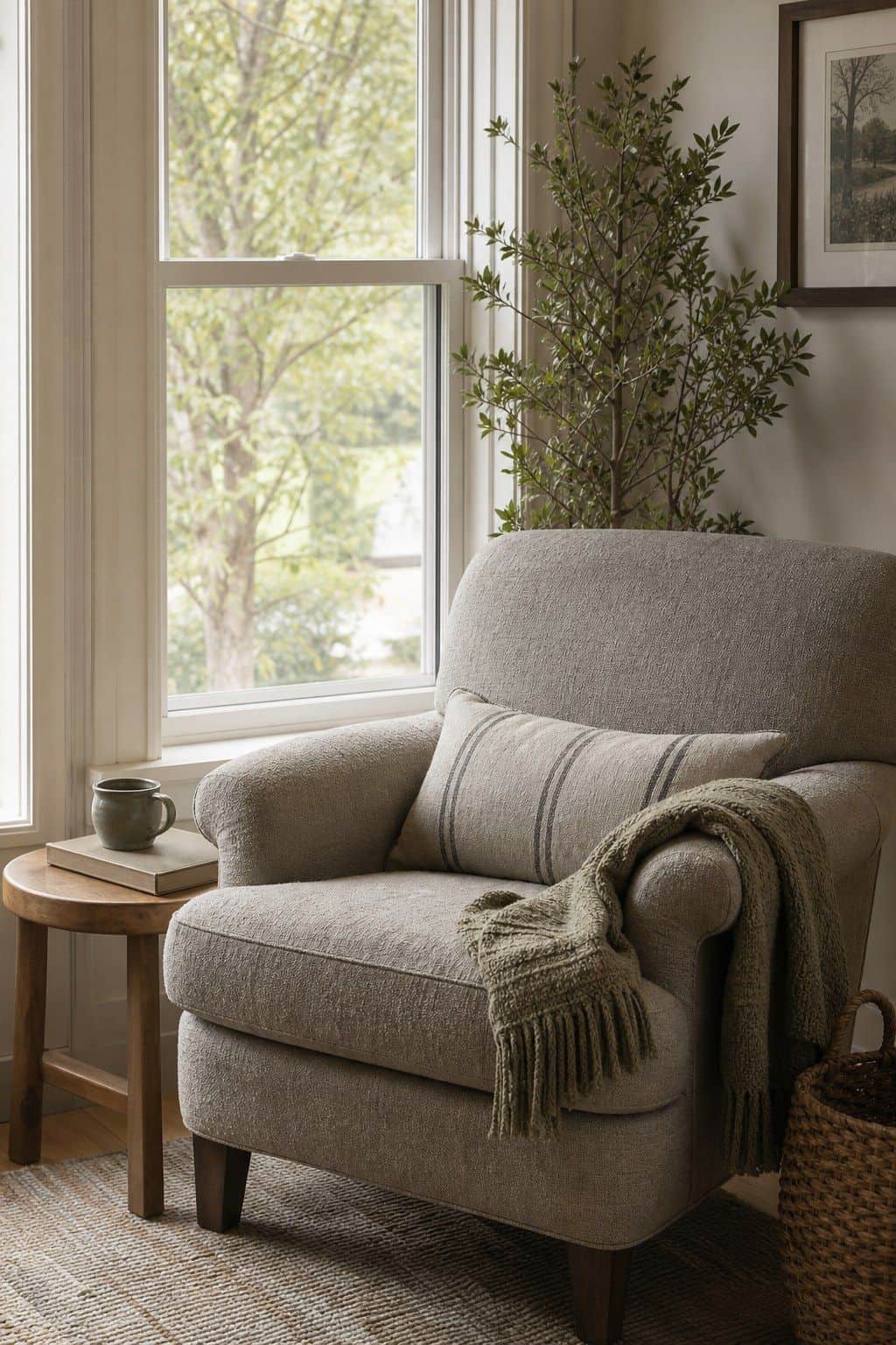 Use candles for a gentle glow shown as a realistic Pretty Wild World image for 16 Mother's Day Home Decor Ideas for a Thoughtful Spring Celebration.
